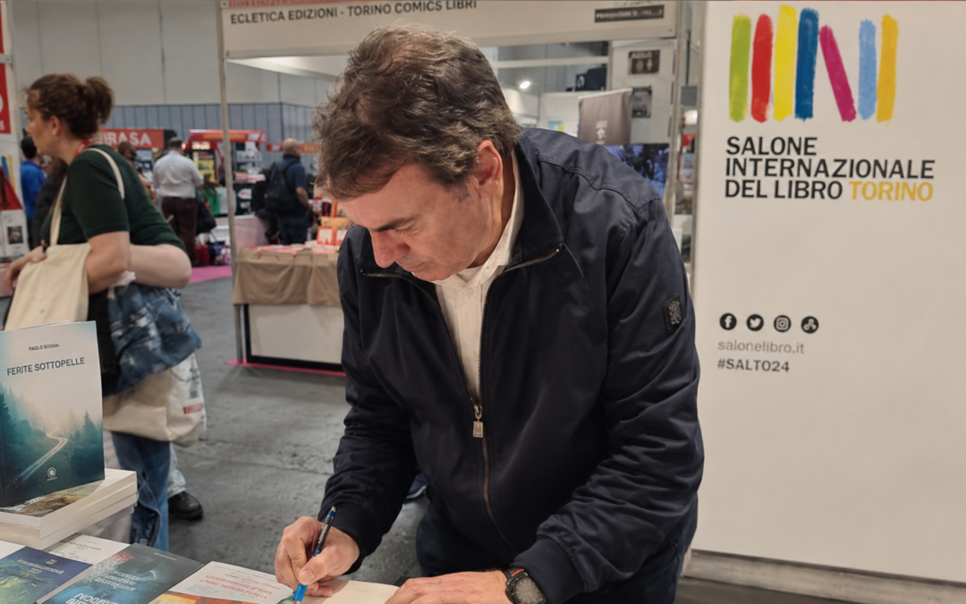 Paolo Sossai al Salone del Libro di Torino: la medicina che racconta le ferite invisibili