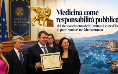 Medicina come responsabilità pubblica: dal riconoscimento del Comitato Leone d’Oro ai ponti sanitari nel Mediterraneo